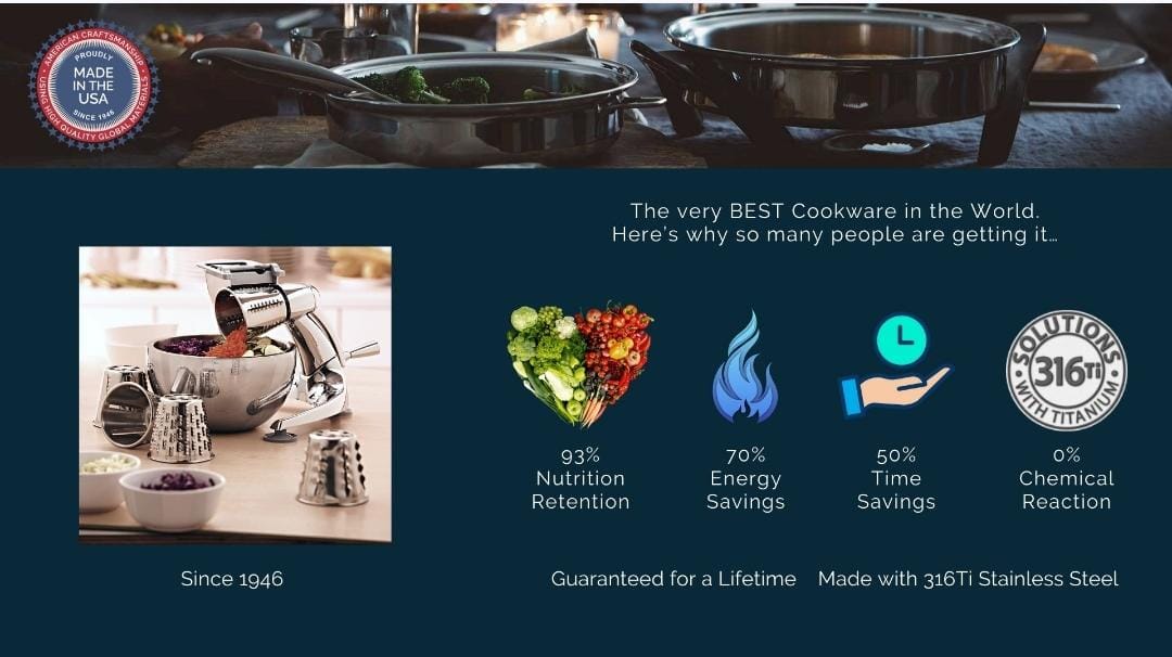 Saladmaster authorised dealer hosting a healthy cooking demonstration with the community